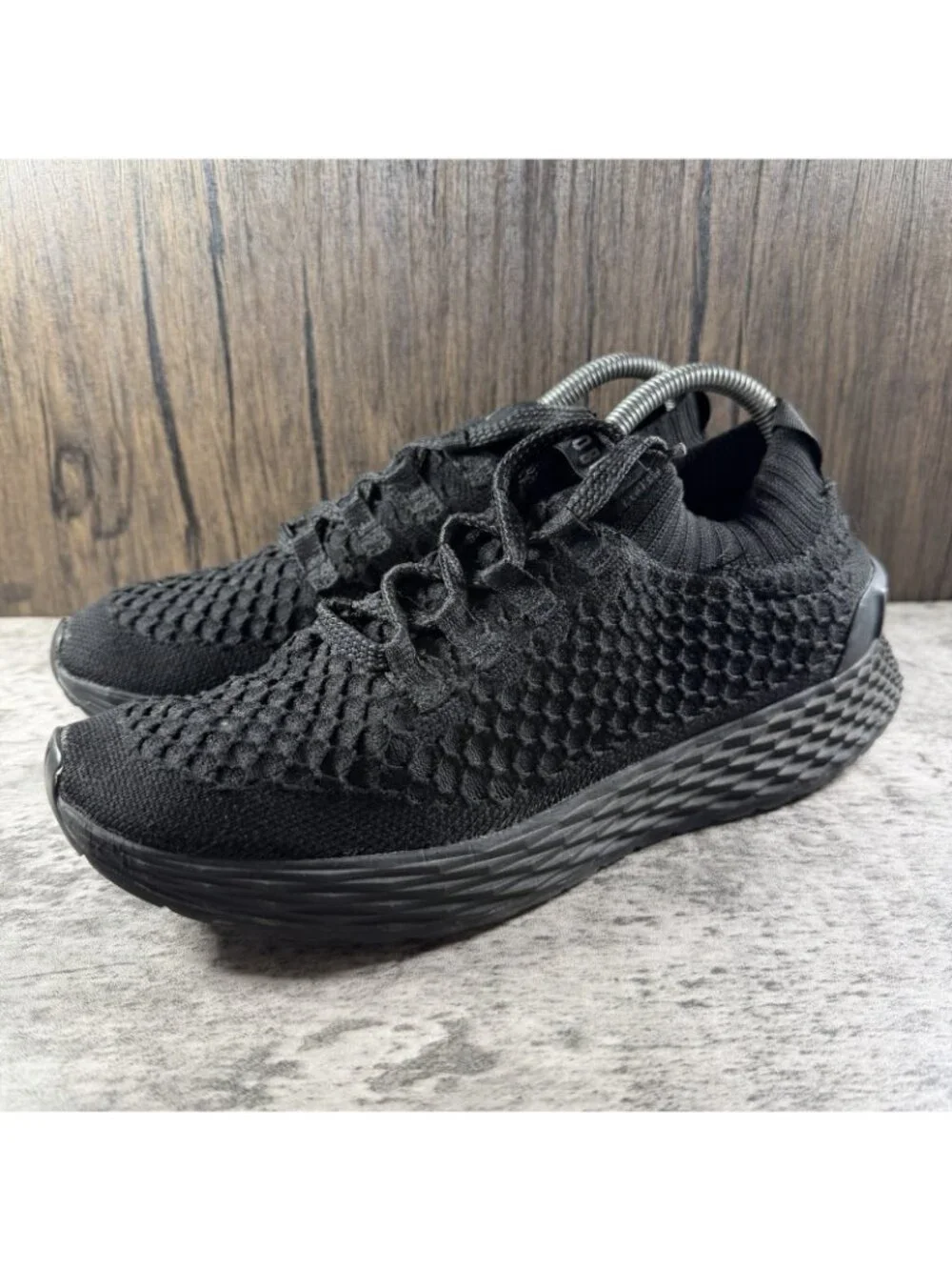 Nobull Diamond Kite Runner Knit Athletic Sneakers Lace-Up Men's 7.5 Women's 9